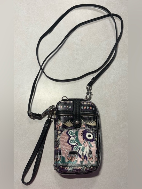 Sakroots Handbags - Sakroots Artist Circle Coated Canvas Wallet - Crossbody or Wristlet